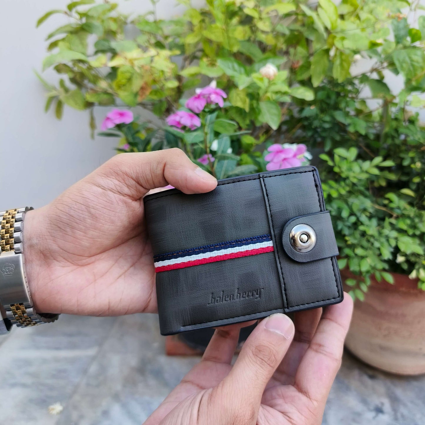 Limited Design Leather Wallet (12 Pockets)