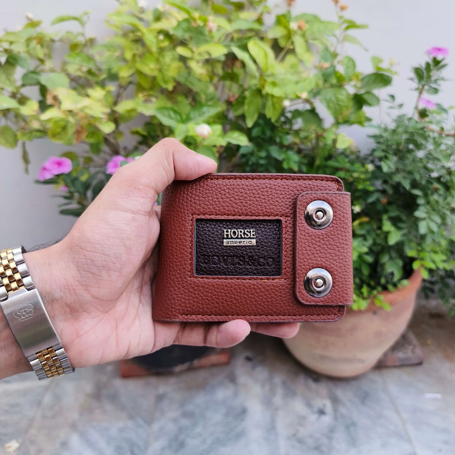 Limited Design Leather Wallet (11 Pockets)