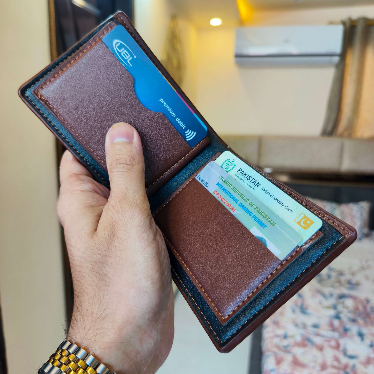 Limited Edition Leather Wallet (11 Pockets)