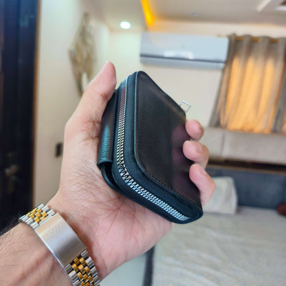 Pocket Size - Leather Wallet (20 Pockets)