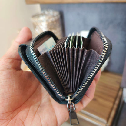 Pocket Size - Leather Wallet (20 Pockets)