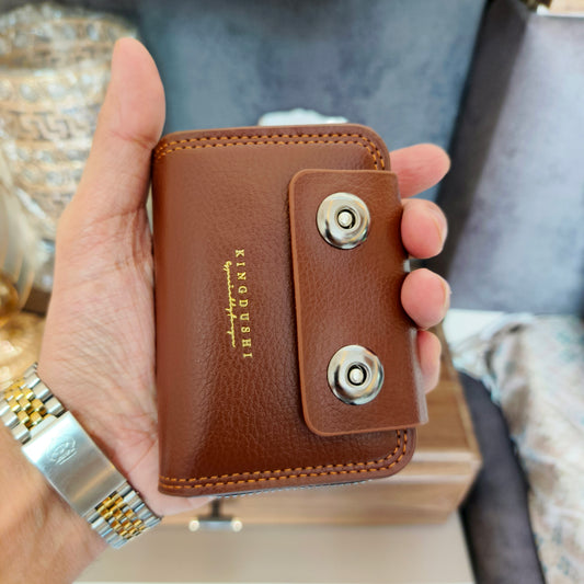 Pocket Size - Leather Wallet (20 Pockets)