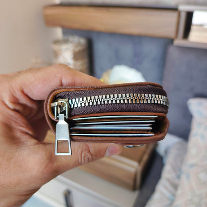 Pocket Size - Leather Wallet (20 Pockets)