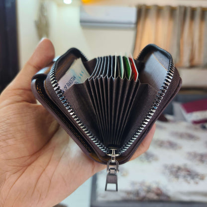 Pocket Size - Leather Wallet (20 Pockets)