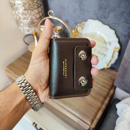 Pocket Size - Leather Wallet (20 Pockets)